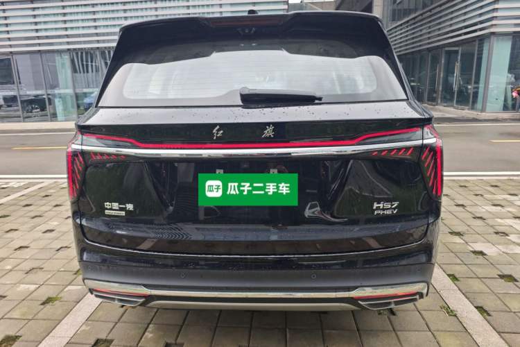 Used Hongqi HS7 PHEV 2024 2.0T PHEV Four-Wheel Drive Flagship Edition 6 Seats Rear