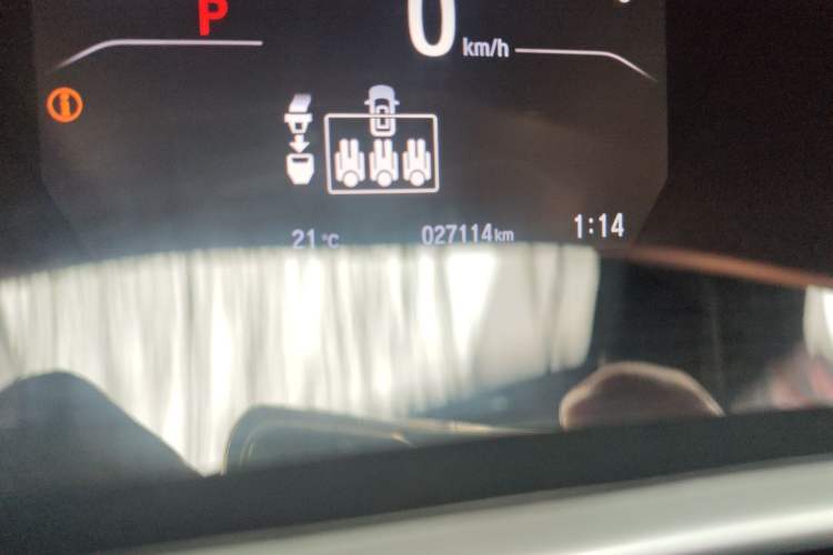 Used Honda Breeze 2020 240TURBO CVT 2WD Luxury Edition Odometer Close Up