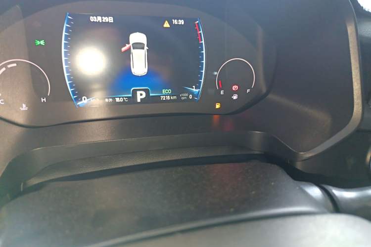 Used Chery Tiggo 8 2024 230TCI Automatic New Edition 7-Seater Odometer Close Up