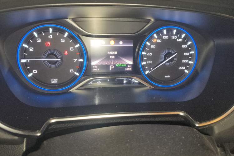 Used GAC Trumpchi GS5 2020 Advanced Model 270T Automatic Elite Edition Odometer Close Up