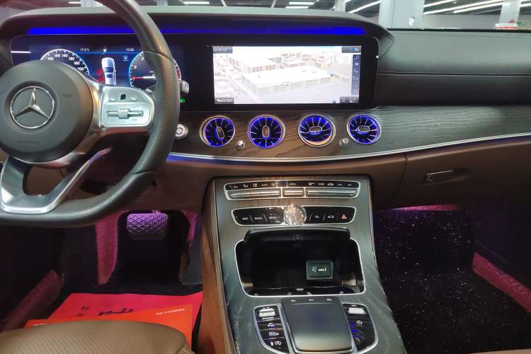 Used Mercedes-Benz E-Class 2020 E 300 L Sporty and Stylish Model Audio And AC Panel