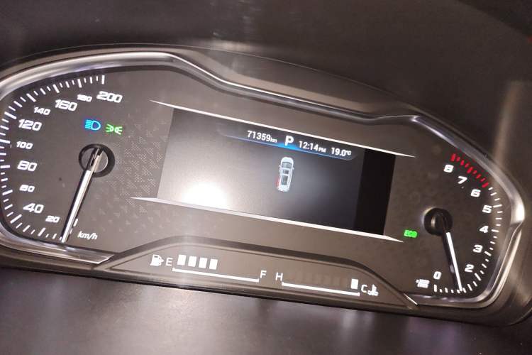 Used SAIC MAXUS G20 2021 PLUS 2.0T Gasoline Automatic Luxury Edition Odometer Close Up