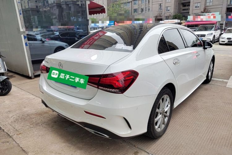 Used Mercedes-Benz A-Class 2022 Restyled A 200 L Sport Sedan Dynamic Version Rear Right 45 Deg