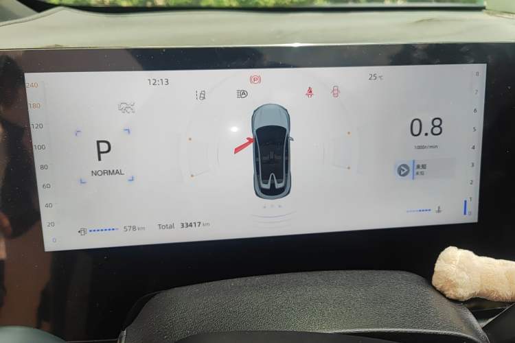 Used CHANGAN UNI-T 2022 1.5T Flagship Edition Instrument Cluster