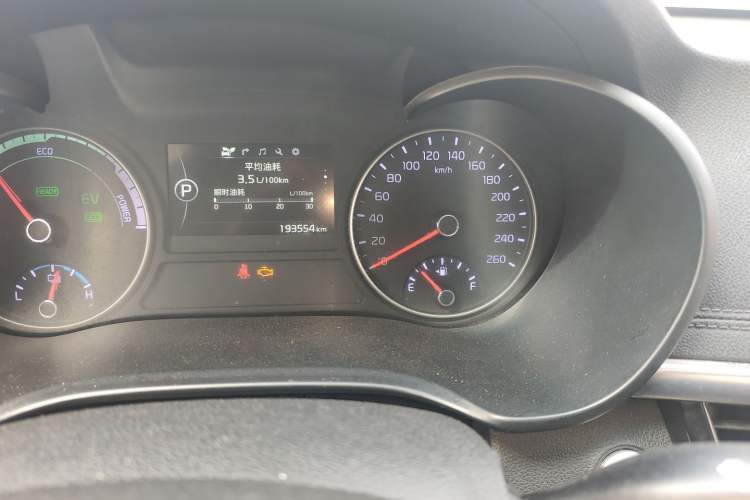 Used Kia K5 New Energy 2018 2.0L Smart Enjoyment Version Odometer Close Up