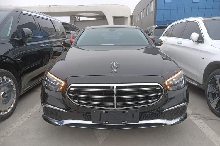 Used Mercedes-Benz E-Class New Energy 2022 Facelift E 350 e L Plug-in Hybrid Sedan Front