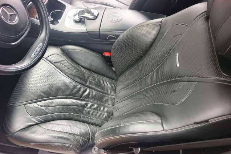 Used Mercedes-Benz S-Class AMG 2014 AMG S 63 L 4MATIC Left Front Seat