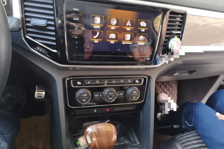 Used Volkswagen Teramont 2020 380TSI Four-Wheel Drive Luxury Version China VI Standard Audio And AC Panel