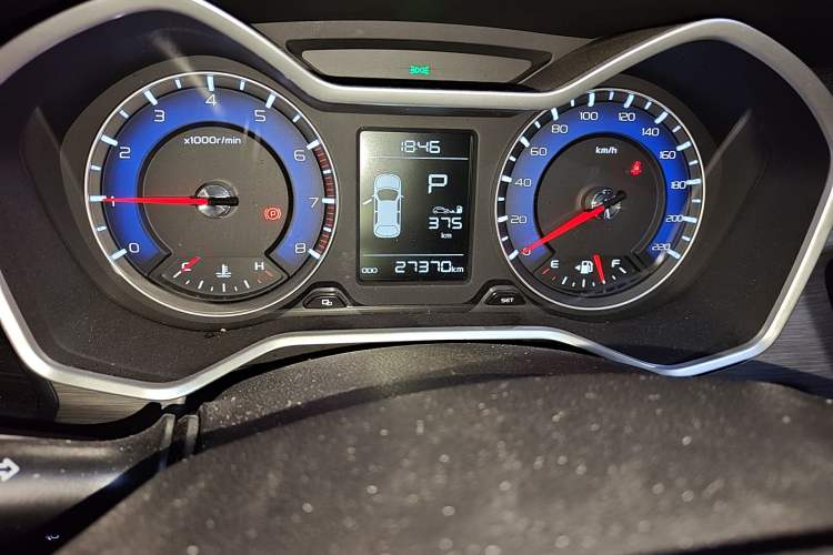 Used Geely Auto Vision X3 2017 1.5L Automatic Luxury Model Instrument Cluster