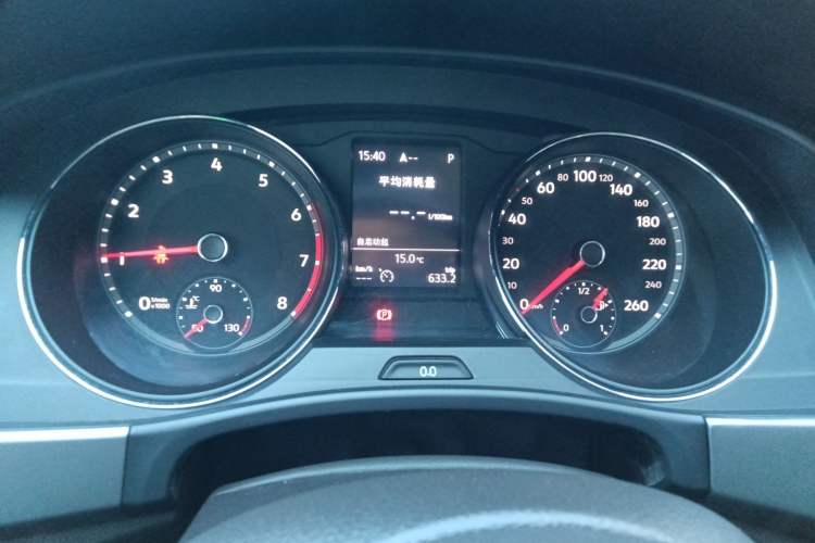 Used Volkswagen Teramont 2017 380TSI Four-Wheel Drive Luxury Edition Instrument Cluster