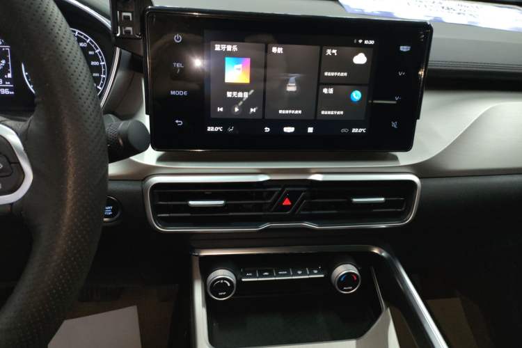 Used Geely Auto Coolray 2024 1.5T DCT Longteng Edition Audio And AC Panel