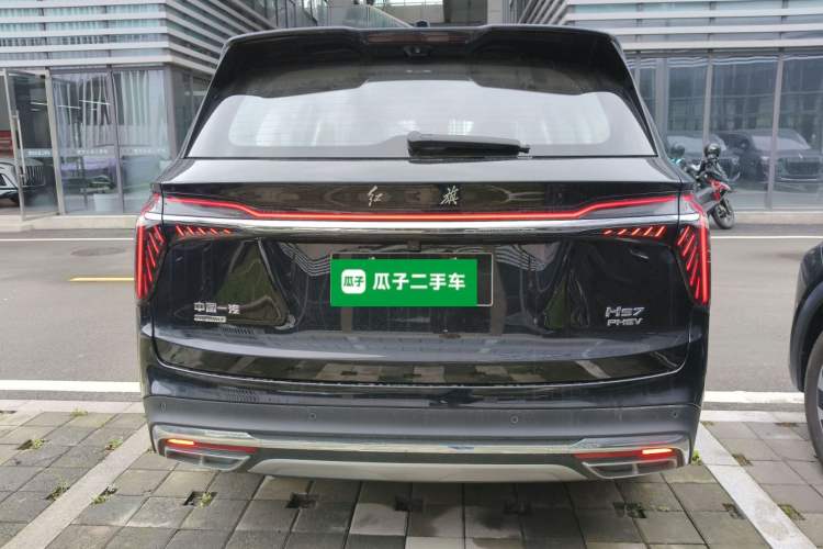 Used Hongqi HS7 PHEV 2024 2.0T PHEV Four-Wheel Drive Flagship Edition 6 Seats Rear