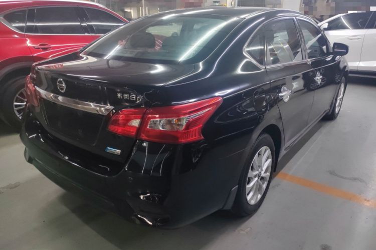 Used Nissan Sylphy 2019 1.6XV CVT Smart Connect Luxury Edition China VI Standard Rear Right 45 Deg