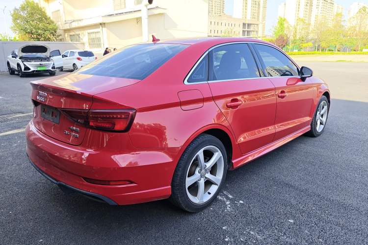 Used Audi A3 2018 30th Anniversary Edition Limousine 35 TFSI Fashion Model Rear Right 45 Deg