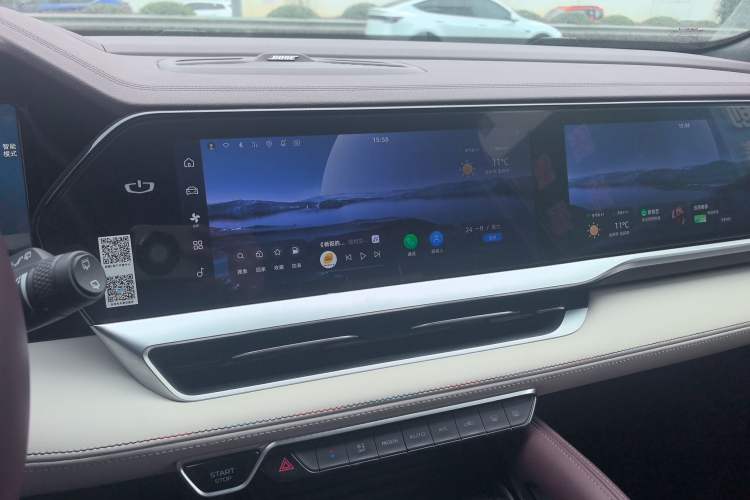 Used Geely Auto Monjaro L 2021 2.0TD High-Power Automatic All-Wheel-Drive Flagship Version Audio And AC Panel