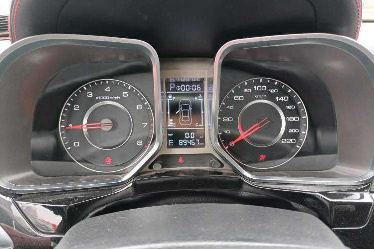 Used Zotye Domy X5 2015 1.5T CVT ZHANG GUI Model China IV Standard Instrument Cluster