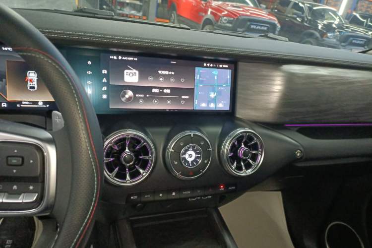 Used Tank 300 2023 2.0T Iron Rider 02 Audio And AC Panel