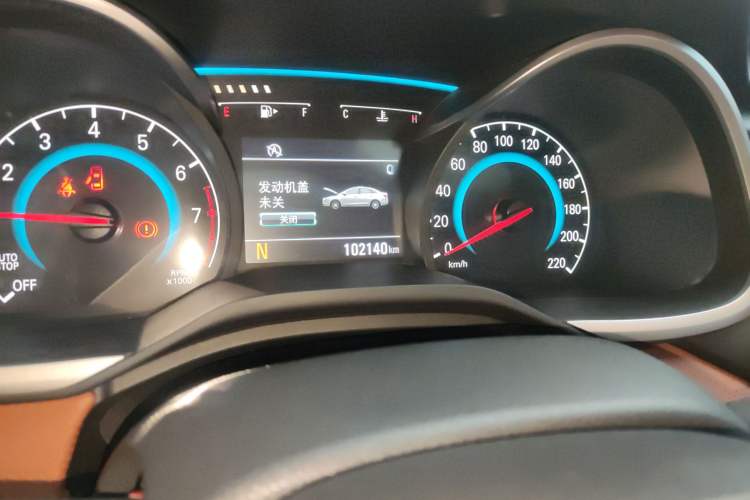 Used Chevrolet Cavalier 2016 1.5L Automatic Xinsong Edition Odometer Close Up