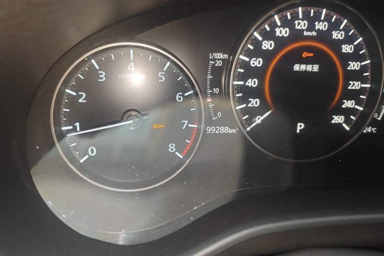 Used Mazda 3 Axela 2020 2.0L Automatic Zhiya Edition Odometer Close Up