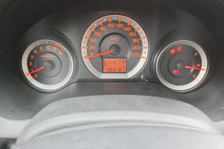 Used Honda City Classic 2008 1.5L Automatic Elite Edition Odometer Close Up