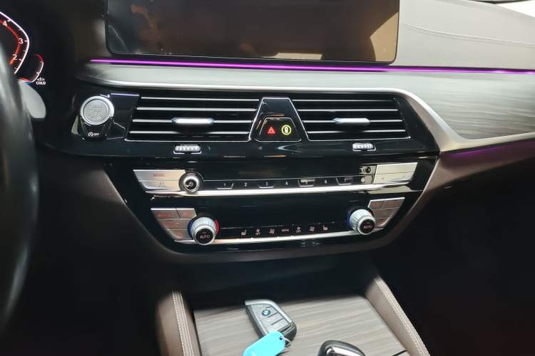 Used BMW 5 Series 2021 530Li Leading Luxury Package Audio And AC Panel