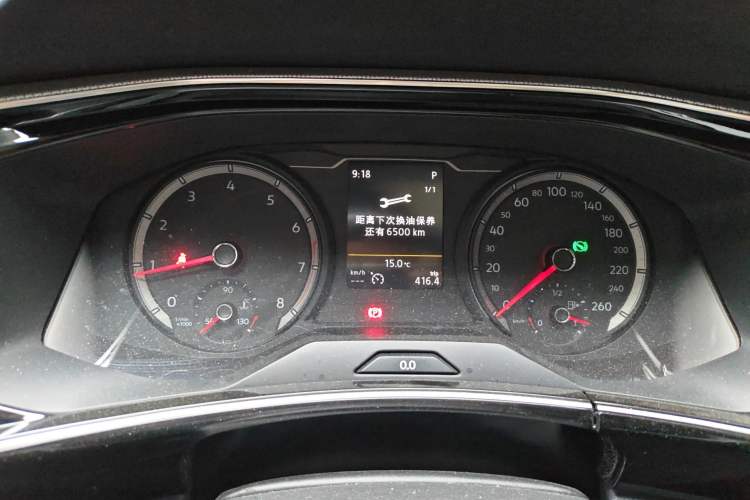 Used Volkswagen Tayron 2019 330TSI Four-Wheel Drive Luxury Version China V Standard Instrument Cluster