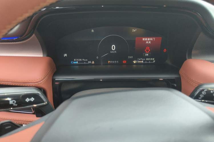 Used Lincoln Nautilus 2021 2.0T Two-Wheel Drive Zunyue Edition Odometer Close Up