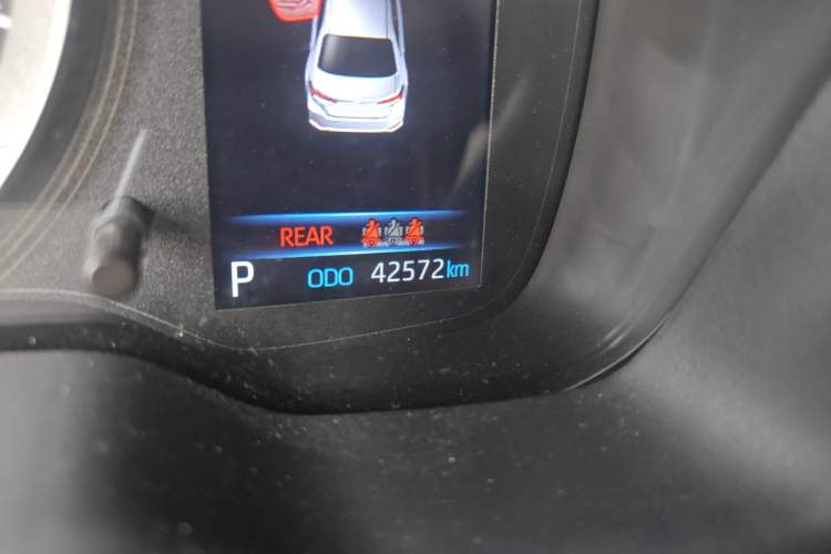 Used Toyota Allion 2021 2.0L Deluxe Edition Odometer Close Up