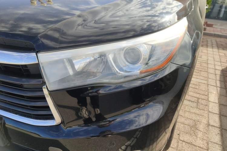 Used Toyota Highlander 2015 2.0T Two-Wheel Drive Elite Edition 5 Seats Left Front Headlight