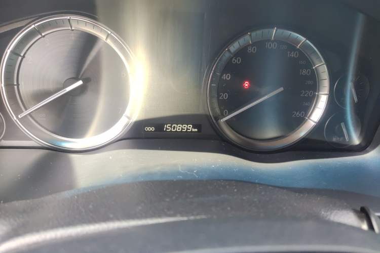 Used Lexus LX 2017 570 Prestige Luxury Edition Odometer Close Up