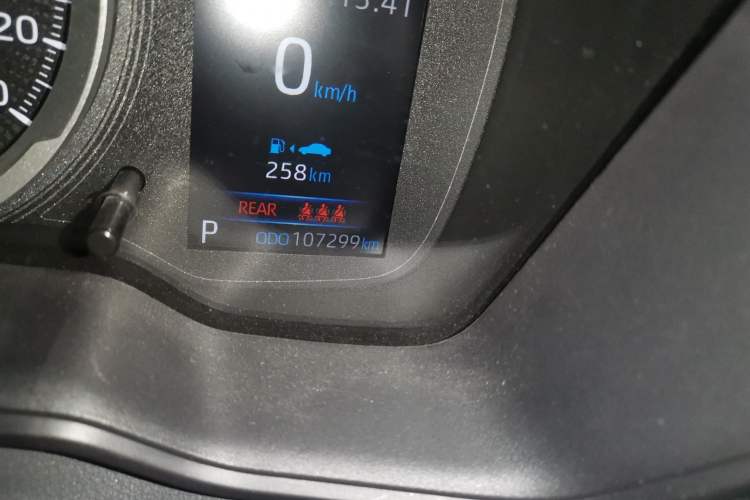 Used Toyota Corolla 2019 1.2T S-CVT GL-i Elite Edition Odometer Close Up