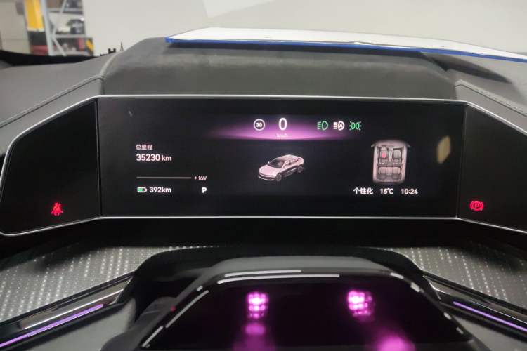 Used Zeekr 001 2022 Ultra-Long Range Dual-Motor YOU Version Instrument Cluster