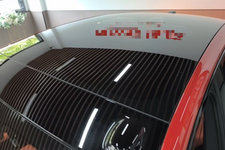 Used ONVO L60 2025 Model—60 kWh Rear-Wheel-Drive Version Roof