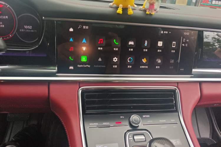 Used Porsche Panamera 2021 Panamera 2.9T Audio And AC Panel