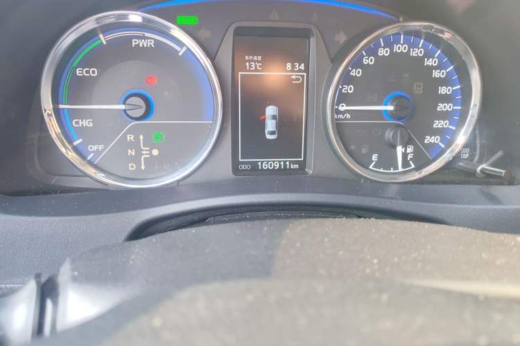 Used Toyota Levin Hybrid E+ 2019 1.8L GS E-CVT Elite Model with Sunroof Odometer Close Up