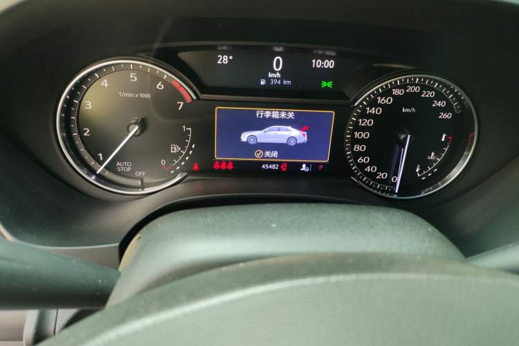 Used Cadillac CT4 2021 28T Fashion Edition Odometer Close Up