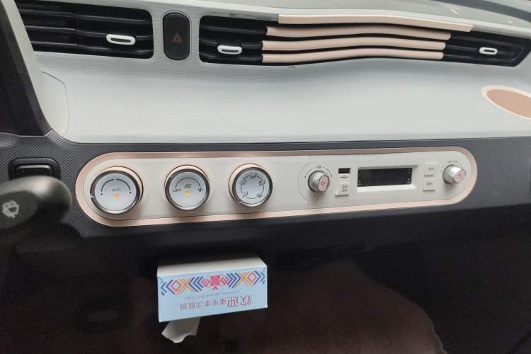 Used Wuling Hongguang MINIEV 2021 Macaron Premium Model – Lithium Iron Phosphate Audio And AC Panel