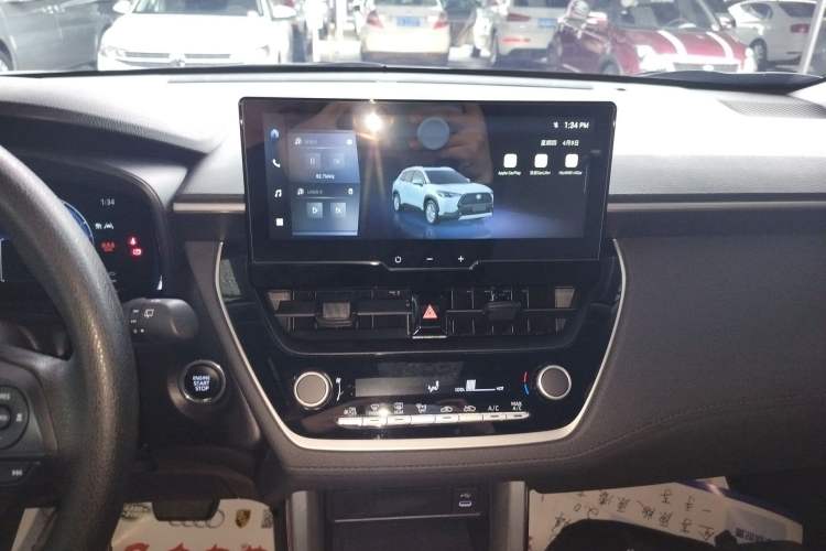 Used Toyota Corolla Cross 2024 2.0L Elite Edition Audio And AC Panel