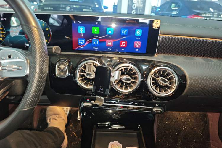 Used Mercedes-Benz A-Class 2020 A 200 L Sport Sedan Audio And AC Panel