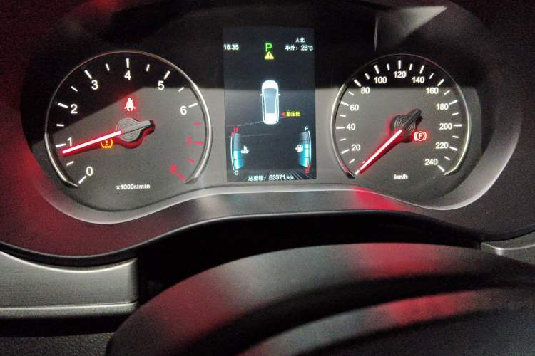 Used BYD Song MAX 2021 Upgraded Model 1.5T Automatic Luxury 7-Seater Odometer Close Up