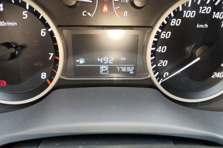 Used Nissan Sylphy 2021 Classic 1.6XL CVT Luxury Edition Odometer Close Up