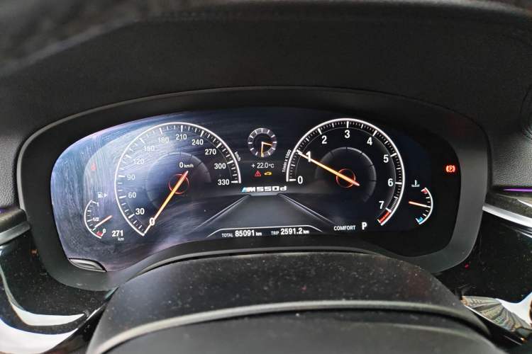 Used BMW 5 Series 2019 Facelifted 530Li Leading Edition M Sport Package Instrument Cluster