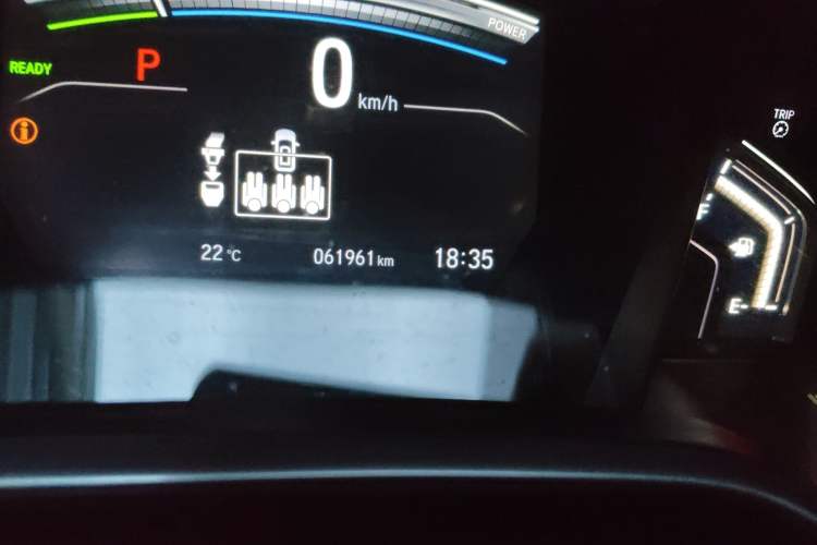 Used Honda Breeze 2021 Rui Hybrid 2.0L 2WD Rui Luxury Edition Odometer Close Up