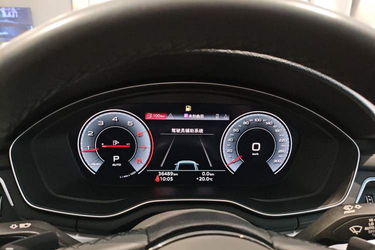 Used Audi A4L 2022 40 TFSI Luxury Dynamic Model Instrument Cluster