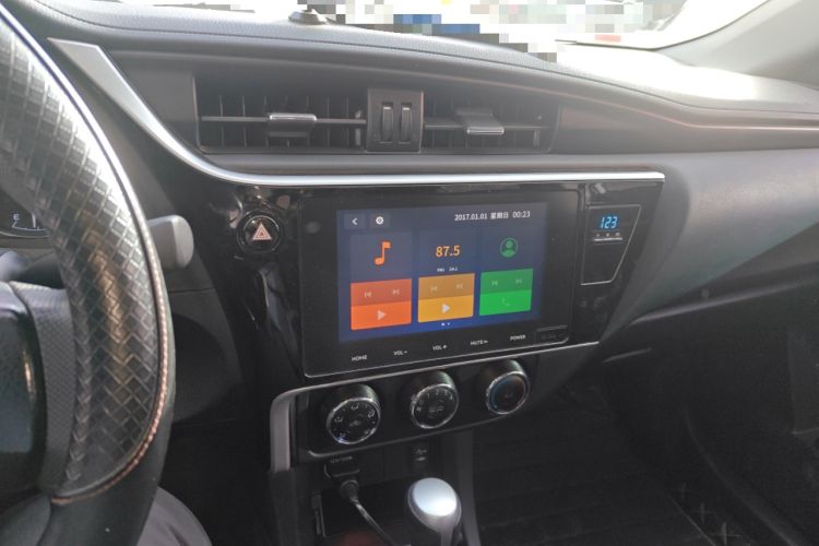 Used Toyota Corolla 2017 Revised Version 1.2T S-CVT GL-i Audio And AC Panel