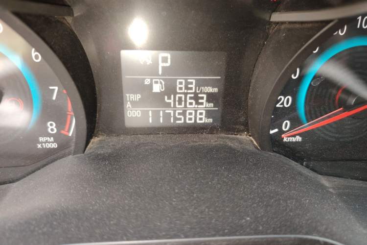 Used Chevrolet Cavalier 2016 1.5L Automatic Xinyue Edition Odometer Close Up