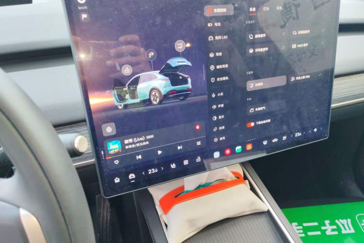 Used ONVO L60 2024 85 kWh All-Wheel Drive Audio And AC Panel