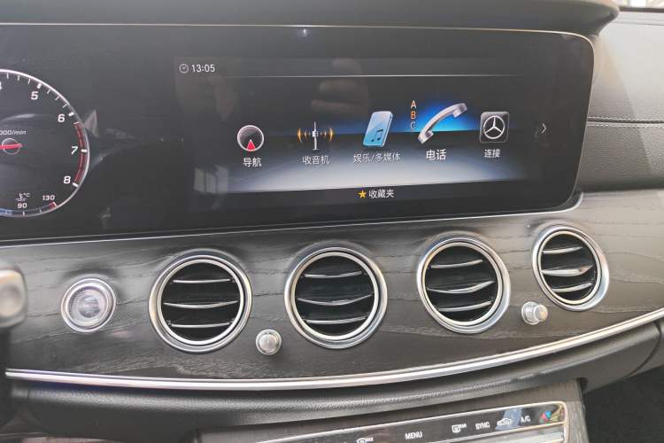 Used Mercedes-Benz E-Class 2020 Restyled E 300 L Sporty and Stylish Edition Audio And AC Panel