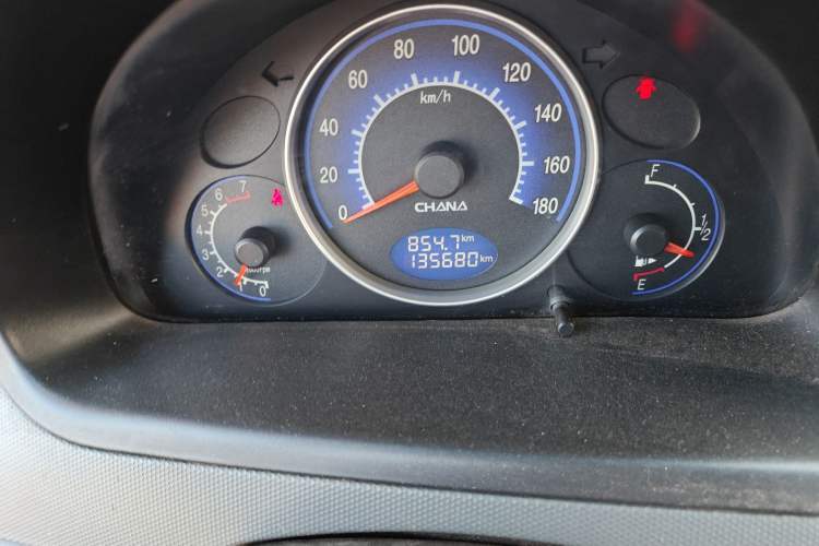 Used CHANGAN Benni mini 2010 1.0L Manual Deluxe Edition Odometer Close Up