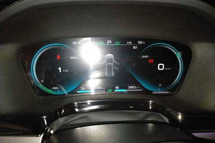 Used BYD Tang New Energy 2021 DM-i 112KM Prestige Model Instrument Cluster